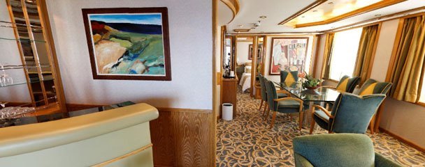 Suites y camarotes de categoría superior Suites y camarotes de categoría superior