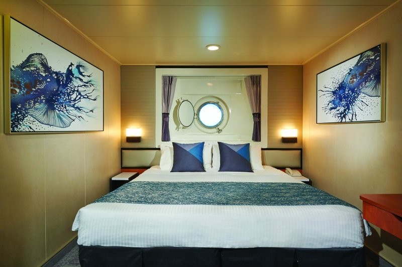 Camarote Del Norwegian Jade Exterior - Categoría OK, OG, OF, OB, O1, OA, CC, DD, EE, F, G, OC, OX