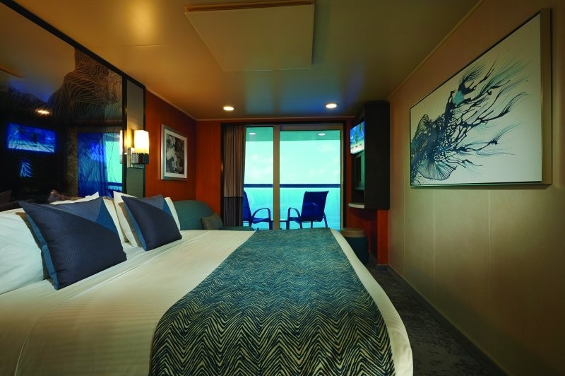 Camarote Del Norwegian Jade Balcón - Categoría BA, B3, B2, B1, BB, BC, BD, BX, BE
